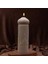 Dekoratif Camii Motifli Silindir Mum %100 Doğal -Krem Açık Renk 6