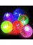 4 Pcs Flashıng Spıky Light Ball 4 Adet Sesli LED Işıklı Kirpi Yoyo Top Oyuncak Pilli Işık 6