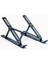 4BH31G Siyah Laptop Standı – Metal, Katlanabilir & Ergonomik Tasarım 1