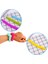 4 Adet Duyusal Dinazorlu Oyuncak Uzayan Bileklik Dınosaur Sensory Fidget Toy Anti 4