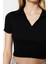 Polo Yaka Fitilli Crop 2