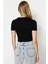 Polo Yaka Fitilli Crop 3