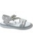 Bebe 221-25 Anatomik Taşlı Cırtlı Kız Çocuk Sandalet 31-36 2