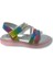 Bebe 231-25 Anatomik Simli Taşlı Cırtlı Kız Çocuk Sandalet 26-30 2