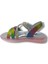 Bebe 231-25 Anatomik Simli Taşlı Cırtlı Kız Çocuk Sandalet 26-30 3