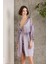 Saten Gecelik Sabahlık Pijama Takım Şort Takım 6'lı Gelin Çeyiz Seti - 6000 Royal 1