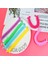 4 Adet Duyusal Oyuncak Uzayan Bileklik 4 Pcs Colourful Sensory Fidget Toys 5