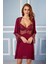 Penye 6'lı Gelin Çeyiz Seti - 5625 Bordo 1