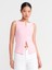 31764 Fermuar Detaylı Top-Toz Pembe 1