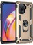 Oppo Reno 5 Lite Kılıf Sofya Yüzüklü Silikon Kapak - Gold - NEONX1245-3330 1