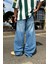 Basic Mavi Baggy Jean 3
