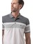 Yatay Parçalı Polo T-Shirt 2