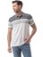 Yatay Parçalı Polo T-Shirt 3