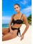 Straplez Bağlamalı Bikini Takımı Hızlı Kuruyan Su Sporları Için Esnek Kumaş Ergonomik Kesim 1