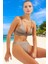 Parlak Üçgen Bikini Takımı Yüksek Konfor Klora Dayanıklı Özel Tasarım 1