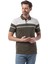 Yatay Çizgi Desenli Polo T-Shirt 2