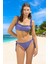 Fırfırlı Bikini Takımı Özel Tasarım Ergonomik Kesim Su Sporları Için Esnek Kumaş 1