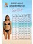 Üçgen Desenli Bikini Takımı Özel Tasarım Klora Dayanıklı Ergonomik Kesim Hızlı Kuruyan 4