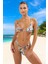 Desenli Üçgen Bikini Takımı Ergonomik Kesim Özel Tasarım Yüksek Konfor 1