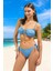 Straplez Bikini Takımı Esnek Kumaş Yüksek Konfor Klora Dayanıklı Şık Detaylı Plaj ve Havuz Için 1
