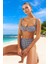 Desenli Bikini Takımı Yüksek Konfor Ergonomik Kesim Özel Tasarım Su Sporları Için 1
