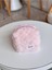 Pudra Peluş Mini Makyaj Çantası, Pembe, Şık ve Kompakt Tasarım 2