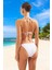 Üçgen Bikini Takımı Şık Detaylı Esnek Kumaş Plaj ve Havuz Için Hızlı Kuruyan Ergonomik Kesim 2