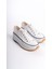 Claıre Bağcıklı Ortopedik Taban Kadın Sneaker Ayakkabı Bt Beyaz 1