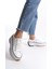 Claıre Bağcıklı Ortopedik Taban Kadın Sneaker Ayakkabı Bt Beyaz 4