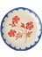 El Yapımı Seramik Tatlı Tabağı - Vintage Çiçek 1