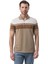 Yatay Parçalı Polo T-Shirt 1