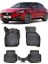 Seat Leon Otomatik 3D Siyah Havuzlu Paspas 2021 ve Sonrası 5