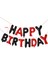 Formula Yarış Araba Folyo Balon Tema Happy Birthday Folyo Balon Doğum Günü Parti Seti 2