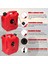 1.3 Galon Yakıt Tankları 5l Taşınabilir Benzinli Dizel Konteynerler Anti-Statik Yedek Benzin Depolama Tankları Için Kilit ve Anahtar ile Araba Motosiklet Kamyon Suv Atv Off-Road Araç (Yurt Dışından) 4