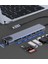 Çoklu Bağlantı Type-C Girişli Çoğaltıcı Iki Girişli Type-C Iki USB Hafıza Kartı HDMI Ethernet 3