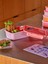 Plastik Lunchbox - Pembe ve Kırmızı 4