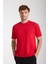 Erkek %100 Pamuk Relax Nakış Detaylı T-Shirt 1