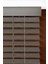 Orta Gri Truwood Serisi (TRU115) Ahşap Görünümlü Jaluzi Perde Redüktörlü Sistem 50 mm 1