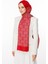 Nora Desen Çift Taraflı Şal Bordo-Mint Yeşili 1