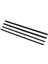4 Adet Araba Kapı Pencere Weatherstrip Dekoratif Sızdırmaz Rüzgar Geçirmez Siyah 80821 01G00 Navara D21 Serisi 1985 1997 (Yurt Dışından) 3