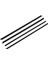 4 Adet Araba Kapı Pencere Weatherstrip Dekoratif Sızdırmaz Rüzgar Geçirmez Siyah 80821 01G00 Navara D21 Serisi 1985 1997 (Yurt Dışından) 4