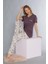 Kısa Kol Viskon Pijama Takımı Flz 88-116 2