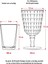 Allegra Füme Kadeh Bardak - 450 ml Tekli Akrilik Malzeme - Cam Değildir Kırılmaya Dayanıklı 4