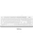 FK10 USB Kablolu Multimedia Klavye Beyaz 2