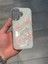 Iphone 16 Plus Uyumlu Kelebek Figürlü Epoksi Tasarım Sert Şeffaf Silikon Kılıf 1