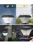Güneş Enerjili Solar Bahçe Armatür 30W Beyaz CT-7315 3