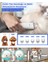 Tüy Tıraş Makinası Furminator / Vücut Pati Yüz Kulak Tarama Kesme / P1 Pro Düşük Desibel Kedi Köpek 4