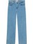 Denim Avril Mid Slouchy Wide Leg Kadın Kot Pantolon 1