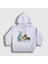 Unisex Çocuk Beyaz Deja Vu Olivia Rodrigo Kapüşonlu Sweatshirt 1