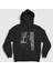 Unisex Siyah Harlem Rapper Hiphop Big L Kapüşonlu Sweatshirt 1